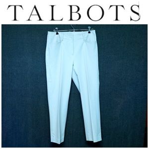 💲SALE💲TALBOTS Cropped Khaki Capris Size 6